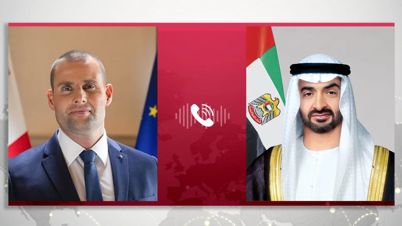 رئيس الدولة يبحث مع رئيس وزراء مالطا هاتفيا مستجدات الأوضاع في المنطقة